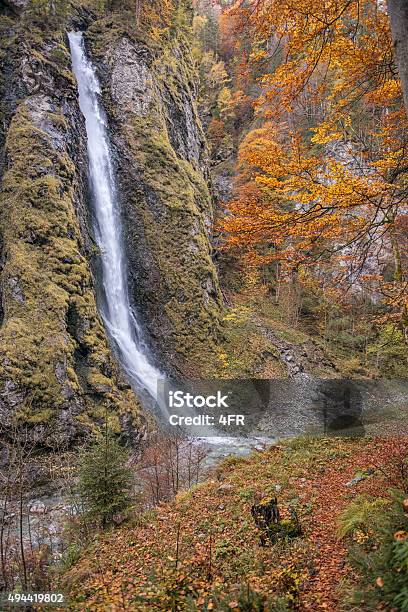 Waterfall Liechtensteinklamm St Johann Alpendorf Salzburgerland Austria Stock Photo - Download Image Now