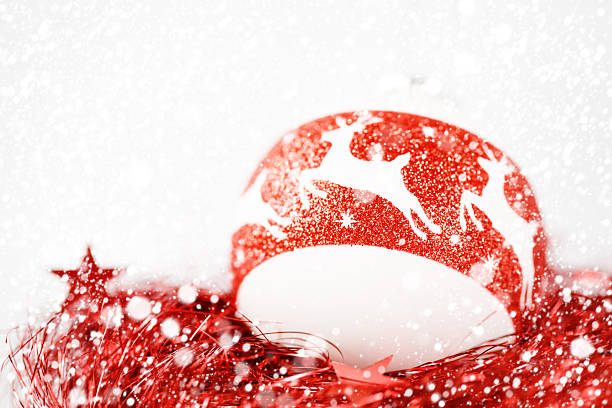 Christmas Decorations under the Snow