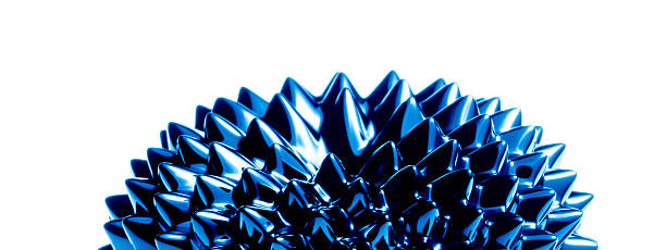 ferrofluid, sfondo bianco - ferrofluid foto e immagini stock