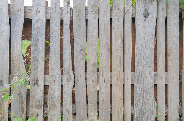 istock Old wooden fence 494421746