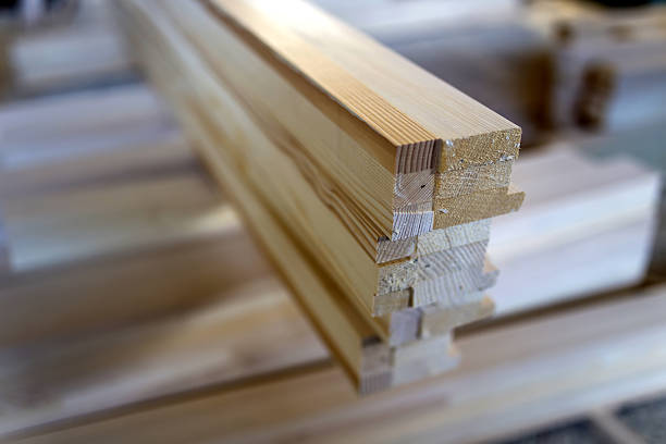 istock Wooden factory 494426538