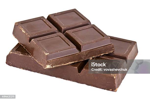 Chocolate Stock Photo - Download Image Now - Bar - Drink Establishment, Block Shape, Brown