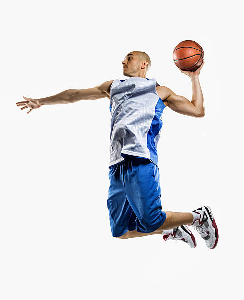 последней второй - athlete muscular build basketball vertical стоковые фото и изображения