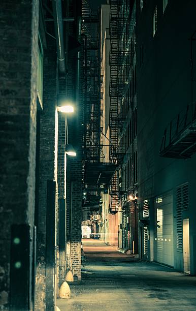 istock Dark Chicago Alley 494432767