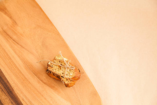 istock Biscotti on the wooden board 494432915