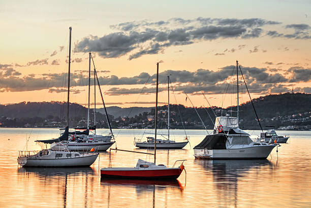 istock Yachts at Saratoga NSW Australia 494434123