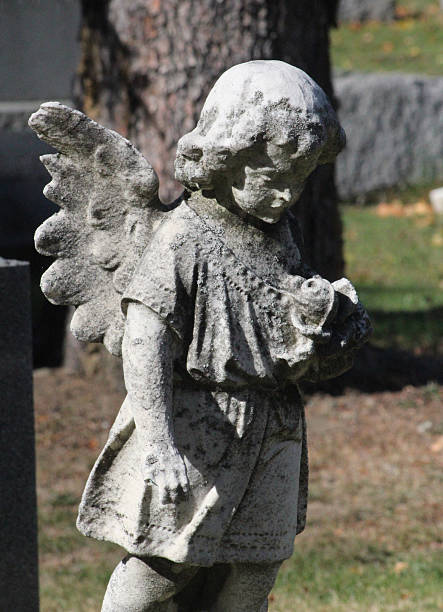 istock San old angel child on a 494435130