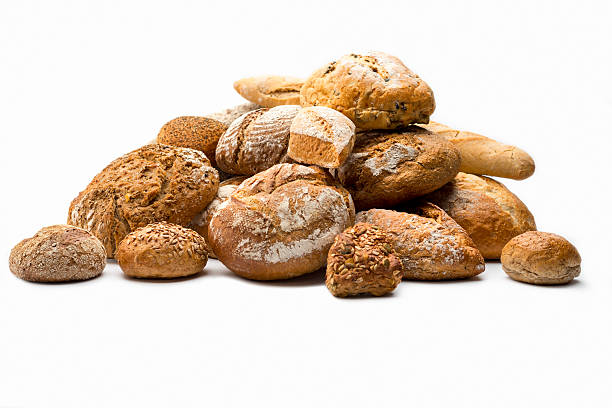 istock Artisan Bread Stills on white: Variety 494435552
