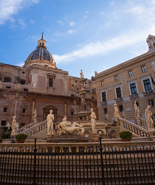 istock Fountain of the Virgins in Palermo 494436673
