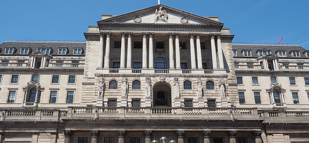 The Bank of England in London, UK