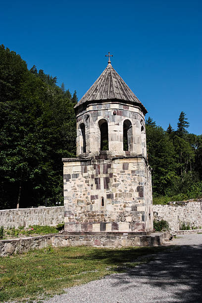 istock Monastery Tower near Borjomi Georgia 494440468