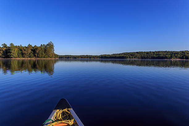 istock Canoe on the lake 494442114