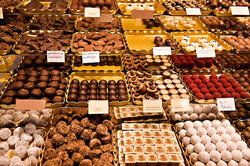 Turkish delight, sweet shop