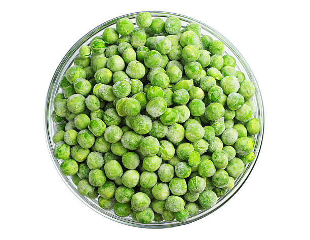 istock Green frozen peas 494442816