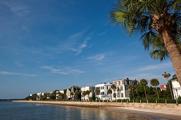 istock Charleston, South Carolina waterfront in the Battery 494444576