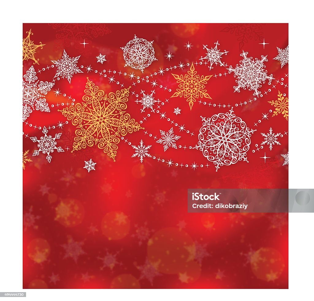 Christmas Greeting Card with Space for Copy - Illustration Vector illustration of Christmas Background 2015 stock vector