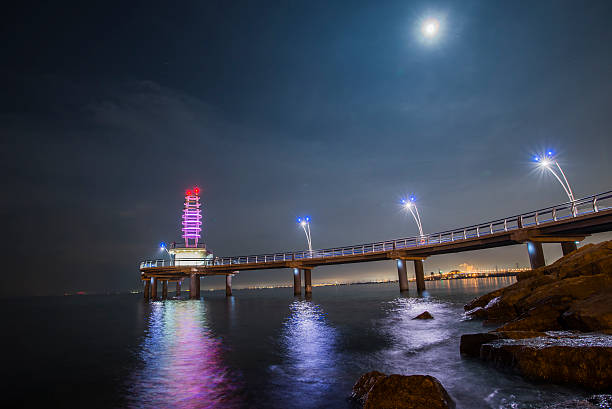 istock Burlington pier in the earlier eve. 494445006