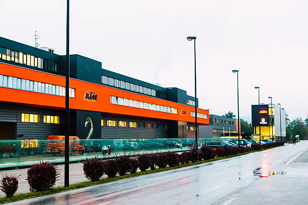 KTM Sportmotorcycle AG Headquarters stock photo
