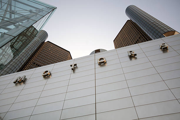 Detroit, MI, USA - October 25, 2015: General Motors headuqarters view in Detroit, Michigan, USA.
