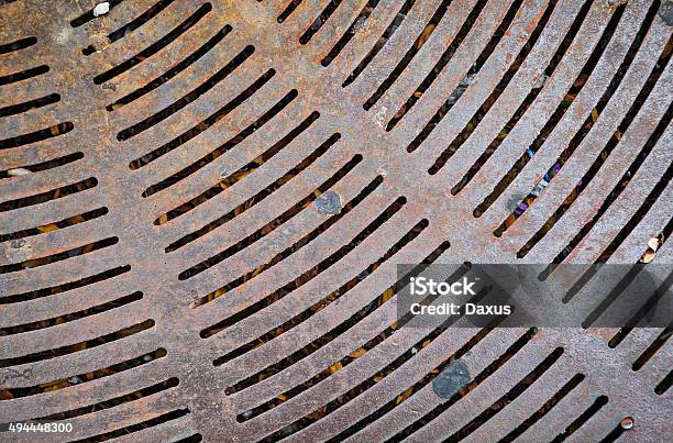Iron Grating Stock Photo - Download Image Now - 2015, Boundary, Close-up