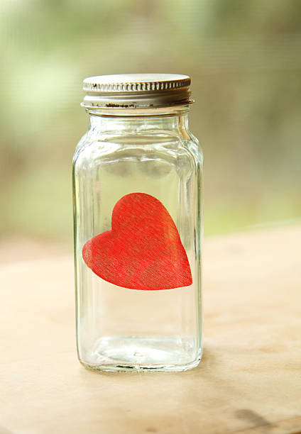 istock Captive heart - Heart in a jar 494449534
