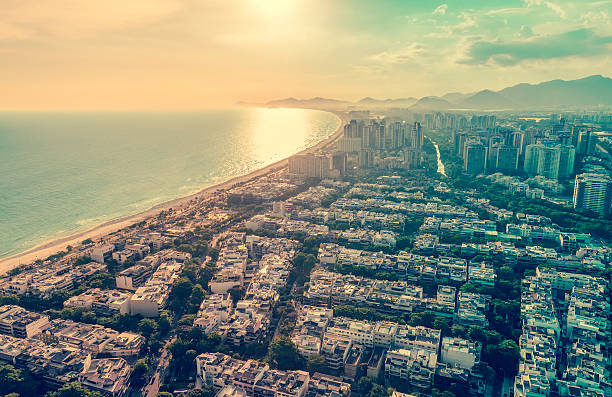 istock Rio de Janeiro, Barra da Tijuca aerial view 494464432
