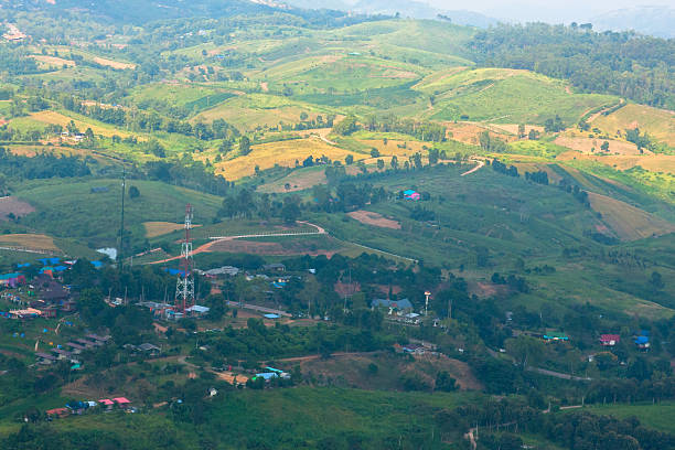 istock Landscape view house on hill at Khao Kho 494467686