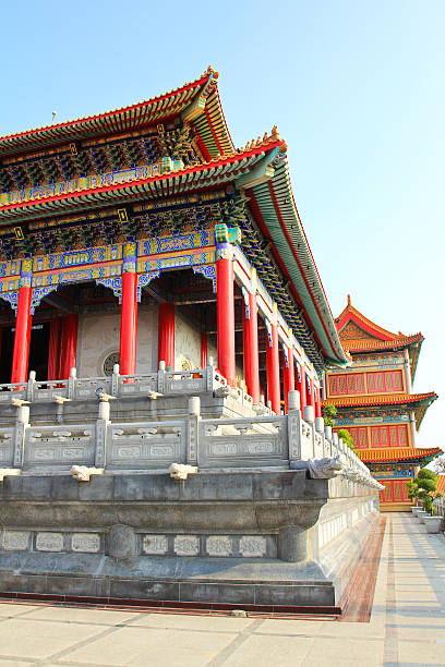 istock Traditional Chinese style temple at Wat Leng-Noei-Yi 494468032