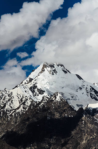 istock Close up Himalaya Mountain from Kasha monastery, Padum, India. 494469976