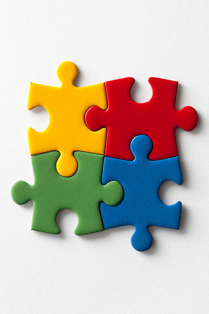 solution.   puzzle. - planning leadership togetherness connection photos et images de collection