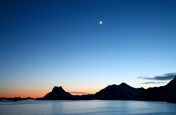 istock dusk on the norwegian coast, lofoten 494474110