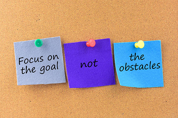 istock Focus on the goal not the obstacle 494477640