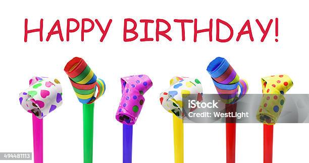 Happy Birthday Concept Stock Photo - Download Image Now - Birthday, Celebration, Colors