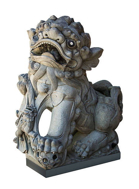 istock chinese lion stone lucky potter 494481223