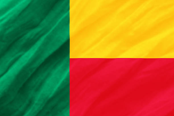 istock background of ripple Benin flag 494497320