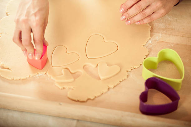istock Woman Baking Christmas Cookies 494498320