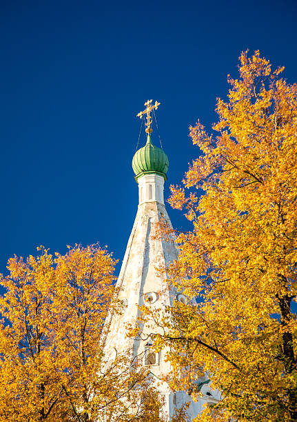 istock Orthodox church in Russia 494499034