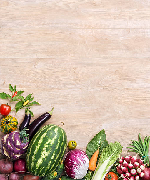 istock Healthy food background. Space for your text 494499048