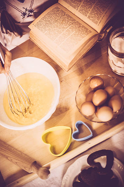 istock Woman Baking Christmas Cookies 494499236