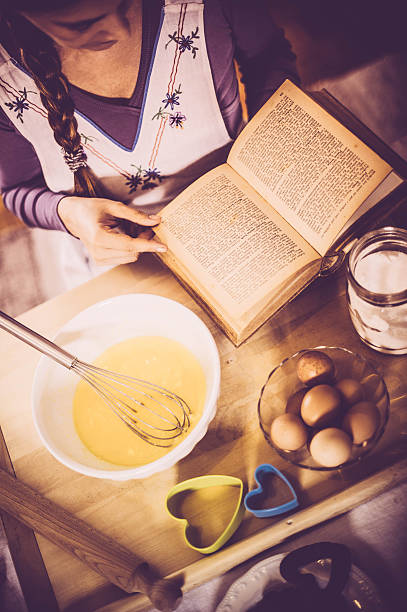 istock Woman Baking Christmas Cookies 494499262