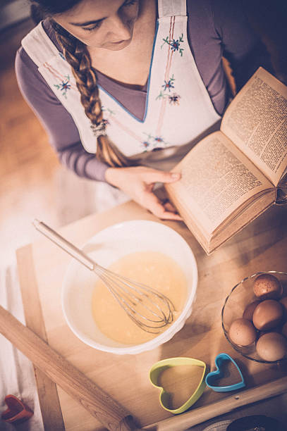 istock Woman Baking Christmas Cookies 494499272