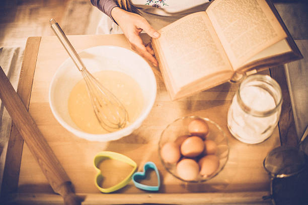 istock Woman Baking Christmas Cookies 494499296