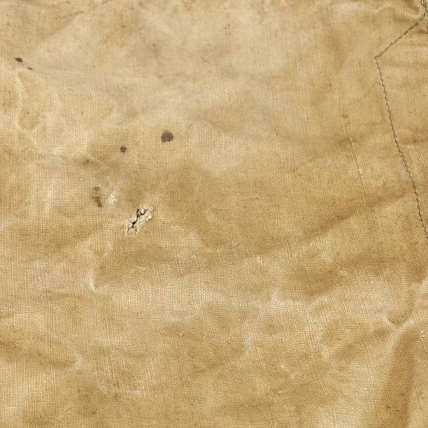 istock Old Faded Military Army Style Camouflage Square Background 494500152