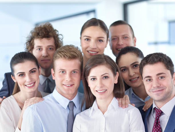 istock Business colleagues standing together 494502460