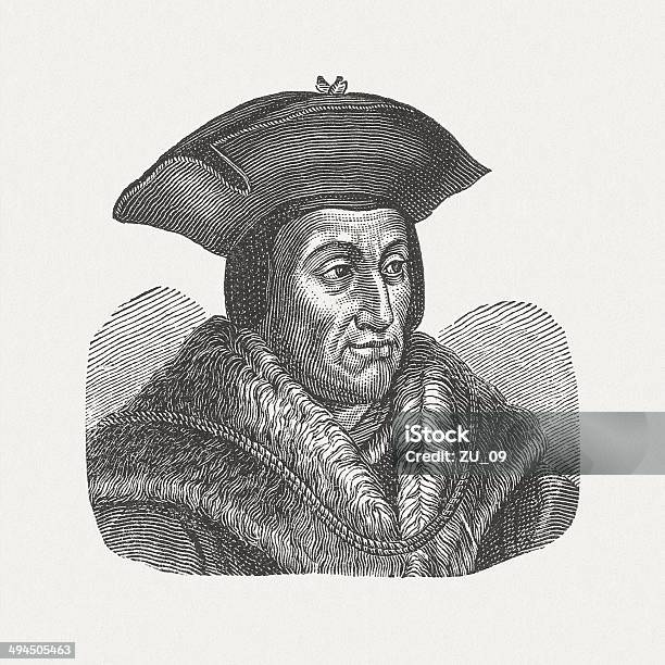 Mehr Stock Vektor Art und mehr Bilder von Sir Thomas More - Sir Thomas More, Asiatischer Holzschnitt, Britische Kultur