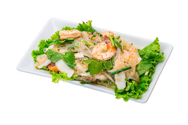 istock Glass noodle with shrimps 494505615