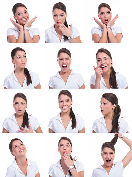 istock young woman face expressions composite 494507641