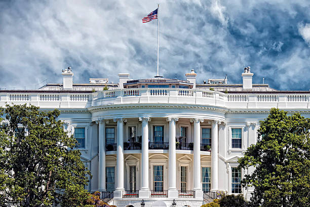 istock Washington White House on sunny day 494507657