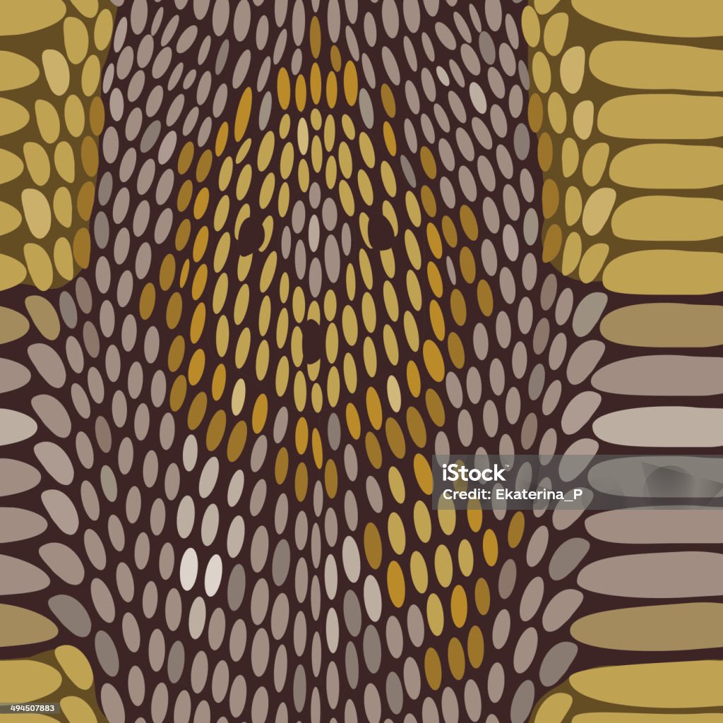 Snake Python Skin Texture Seamless Pattern Vector Stock Illustration ...