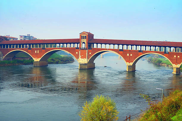 istock Covered bridge in Pavia,Italy 494508194